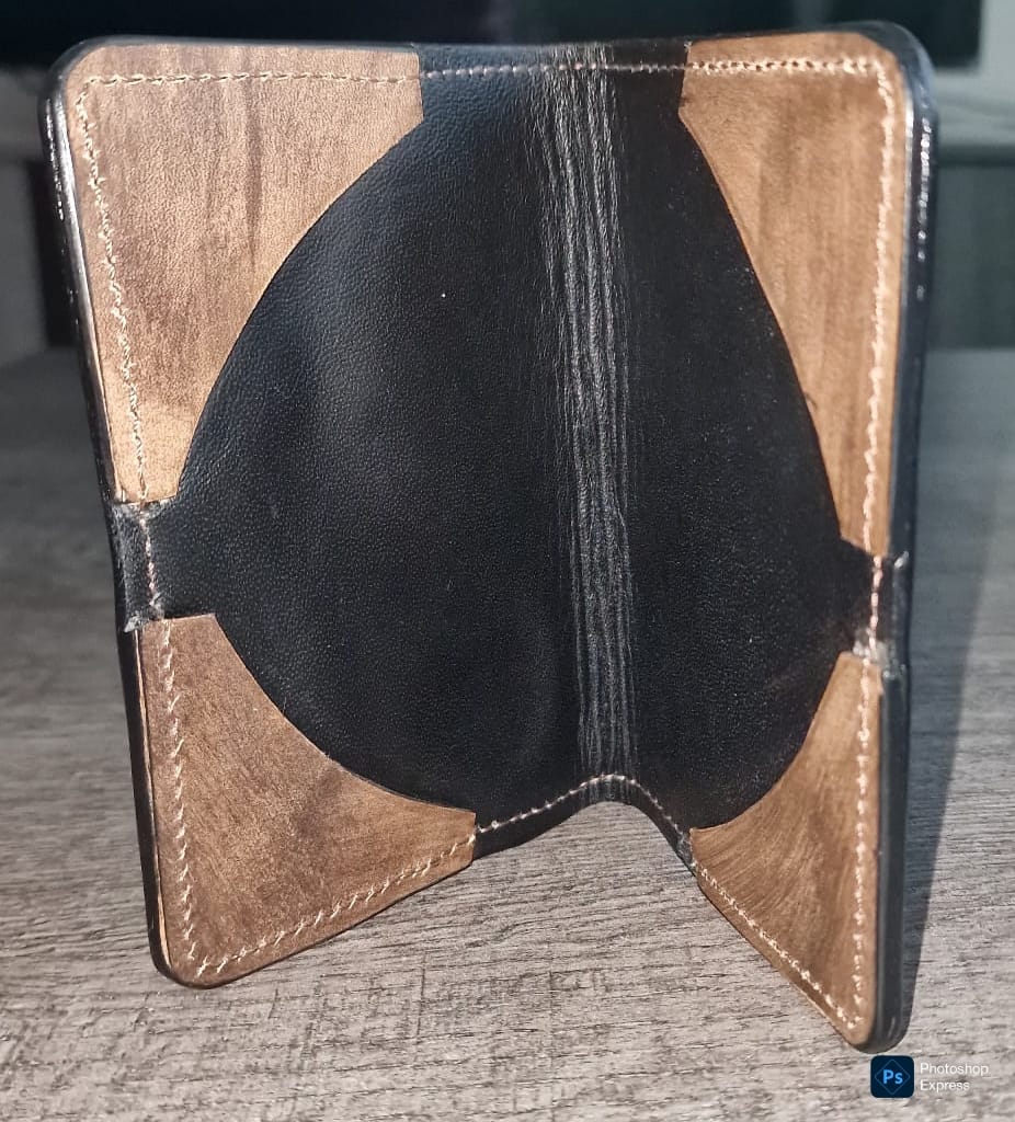 handgemaakte- echt leer-paspoort dekking-cleopatra