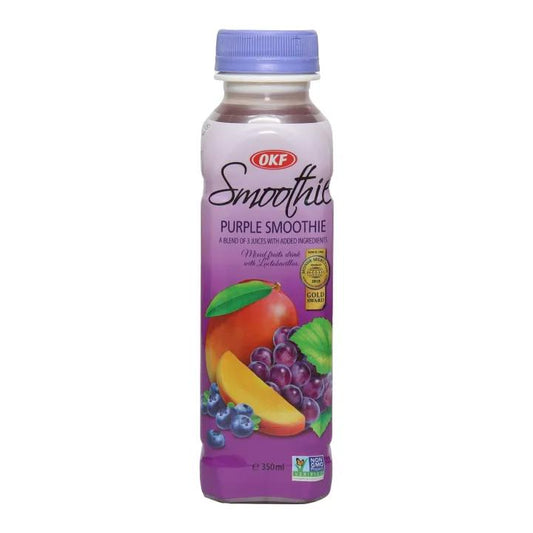 OKF Smoothie Purple (Mixed Fruit Drinks With Lactobacillus) 20x350 Ml