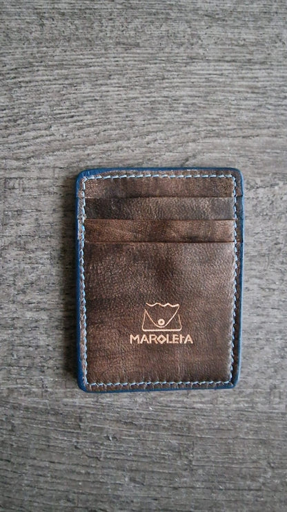 farao-handgemaakte-echt leer-portemonnee-isis